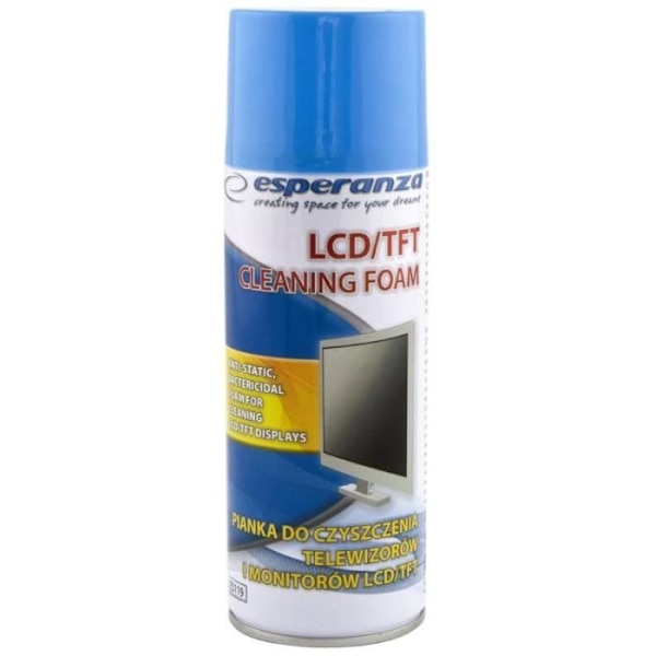 Rengöringsskum för LCD/TFT-skärmar ESPERANZA ES119 400ml