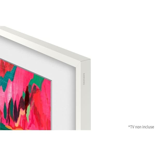 Dekorativ ram Samsung The Frame 85" Vit (modeller 2021–2025) – Magnetisk montering