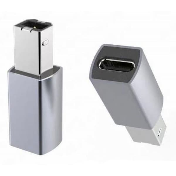Ljud- och videoadapter Premiumcord Adapter USB USB C - USB 2.0 B (F/M)