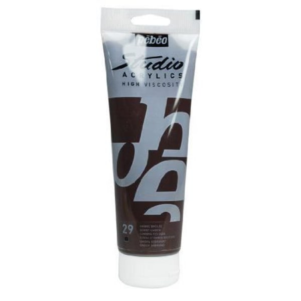 Pébéo 169029 Beaux-Arts Studio Akryl 1 Tube Burnt Shadow 250 ml