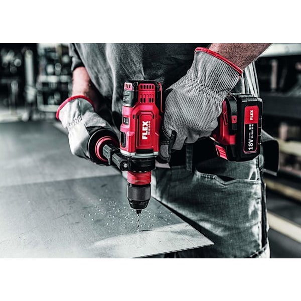 Borrskruvdragare - FLEX - DD 4G 18.0-EC - 18V - 4 hastigheter - 4200 rpm