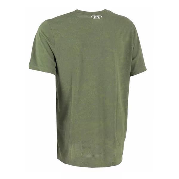 T-shirt Herr Under Armour TECH VENT JACQUARD Grön, Vit. M