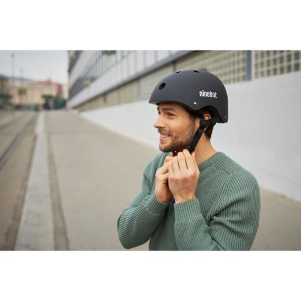 Segway Skyddshjälm - SEGWAY - Storlek L - Vuxen - Svart - Roller