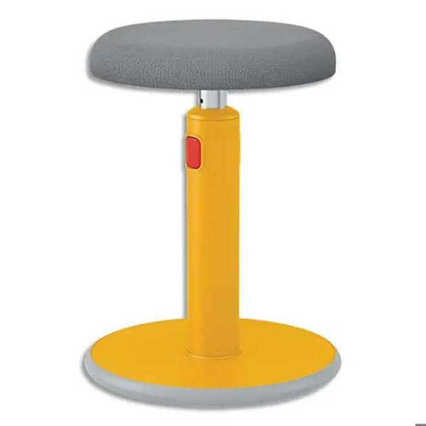 Ergonomisk sittställning 2 i 1 pall - Gul - Leitz Ergo Gul