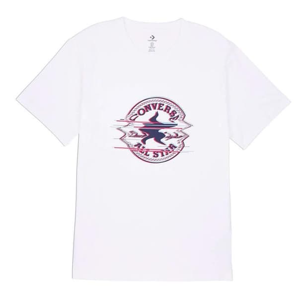 Vit T-shirt Herr Converse Chucks Vit S