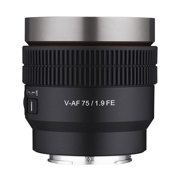 Samyang objektiv v-af 75mm t/1.9 sony e