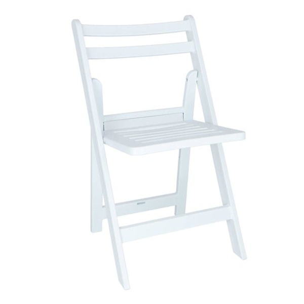 Aranaz s.l. tillverkning av trä - 19130 - Fällstol ELO 44 x 39 x 78,5 cm Färg Vit, Vit, 44x39x78,5