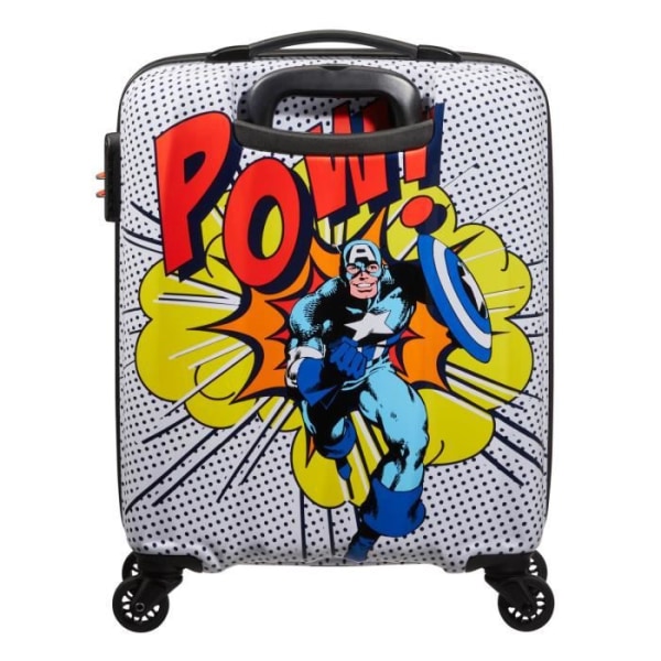 American Tourister Marvel Legends Spinner 55/20 Alfatwist 2.0 Trolley Captain America Pop Art [177668] - resväska resväska eller bagage