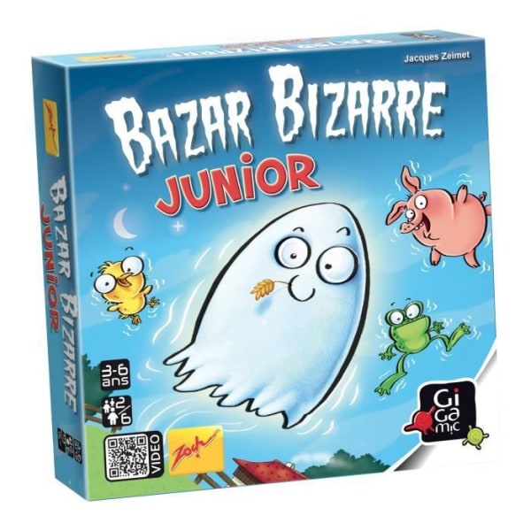 Brädspel - GIGAMIC - Bazar Bizarre Junior - Observation - Mixed - 3 år+ Gul