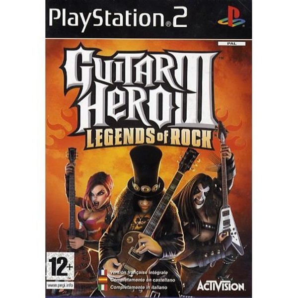 GUITAR HERO 3 (Single Game) / PS2 KONSOLSPEL