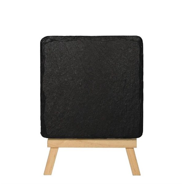 Trästafli för skiffer - Olympia - 210x120mm - Brun - Blandad