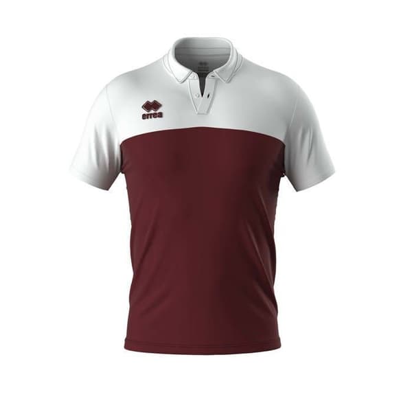 Polo Errea Bob - röd/vit röd vit M
