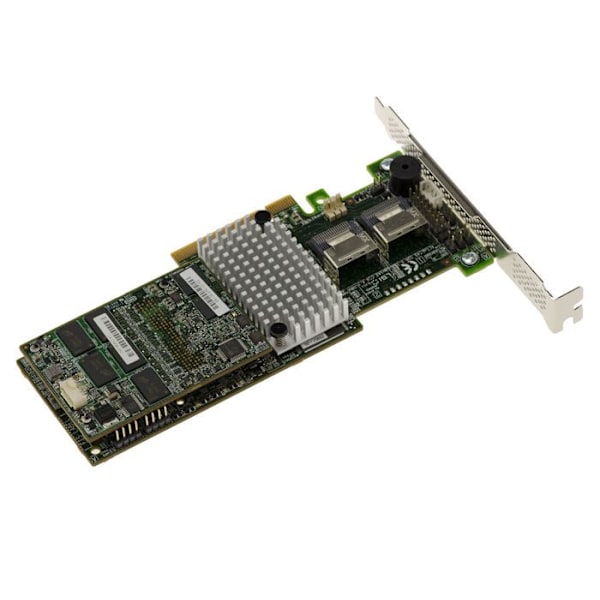 PCIe 3.0 SAS 6GB 8-portars styrkort - OEM LSI 9270CV-8i - Raid 0 1 5 6 10 50 60 - 1 GB DDRIII-cache - Ref L3-25422-45B