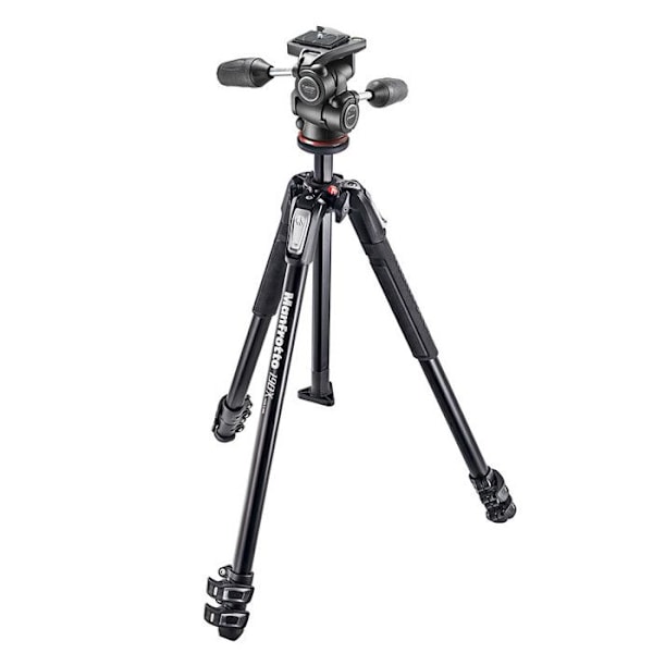 Manfrotto stativ mk190x3-3w1 (mt190x3 + kulled mh804-3w)