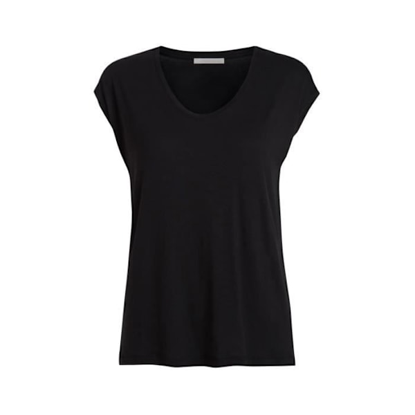 T-shirt dam - Pieces - Billo - Svart - Mycket mjukt tyg - Regular passform svart