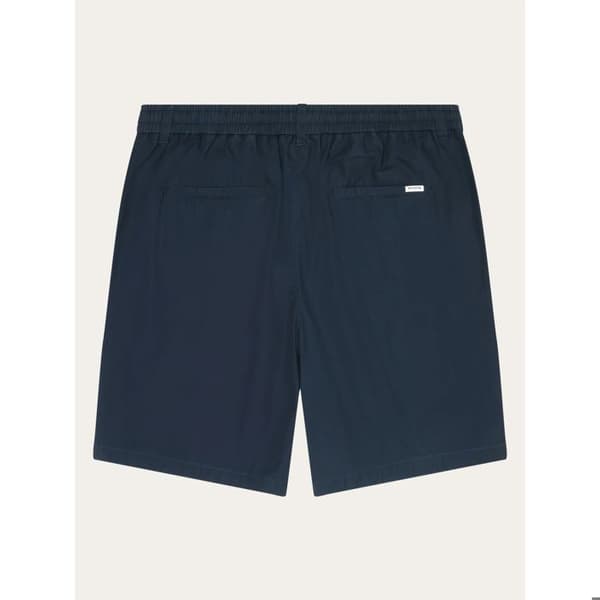 Kort i rymlig poplin KnowledgeCotton Apparel Fig totalförmörkelse M