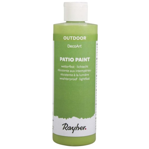 Utomhusfärg Patio Paint Gräsvit 236ml Gräsgrön