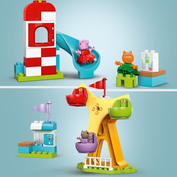 LEGO DUPLO Peppa Pig 10453 Karneval - Byggset för barn från 2 år Flerfärgad