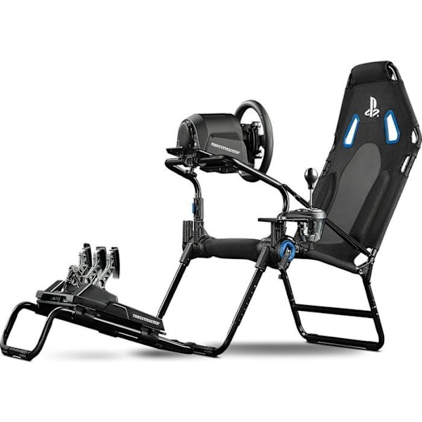 Körningscockpit - Next Level Racing - GTLite Playstation Edition - Stöd för PS4 - Vit färg Svart