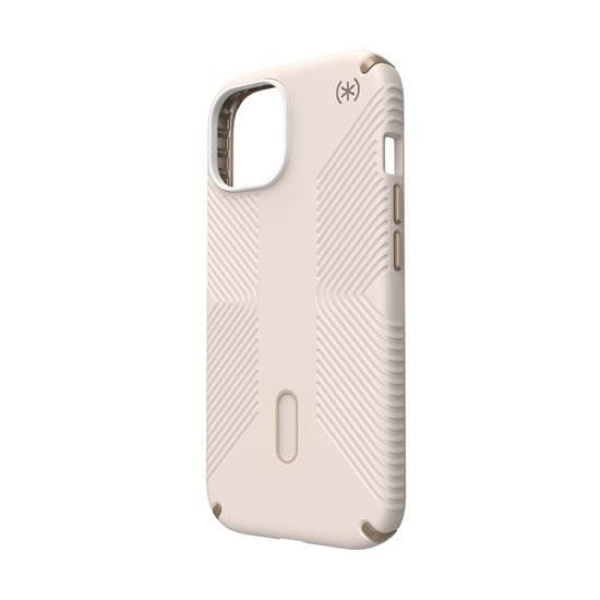 Coque - Speck - Predisio2 Grip - iPhone 15/14/13 - Beige/Guld - Hög skyddsnivå Beige/guld