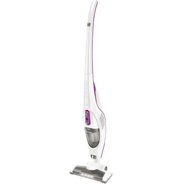 2-i-1 sladdlös stickdammsugare - SENCOR - SVC 7814VT - 110 W - 76 dB - 0,5 L - Vit / Lila vit och lila