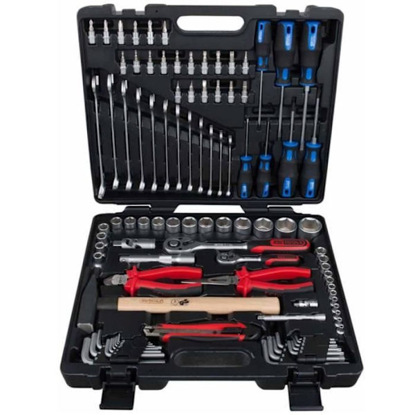 KS Tools Universal verktygssats 97 st och hylsor och bits 917.0797