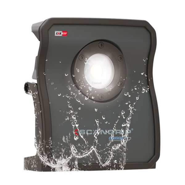 Projektor - SCANGRIP - NOVA 4 CONNECT - LED 4000 Lumen - Vattentät IP65 - Bluetooth