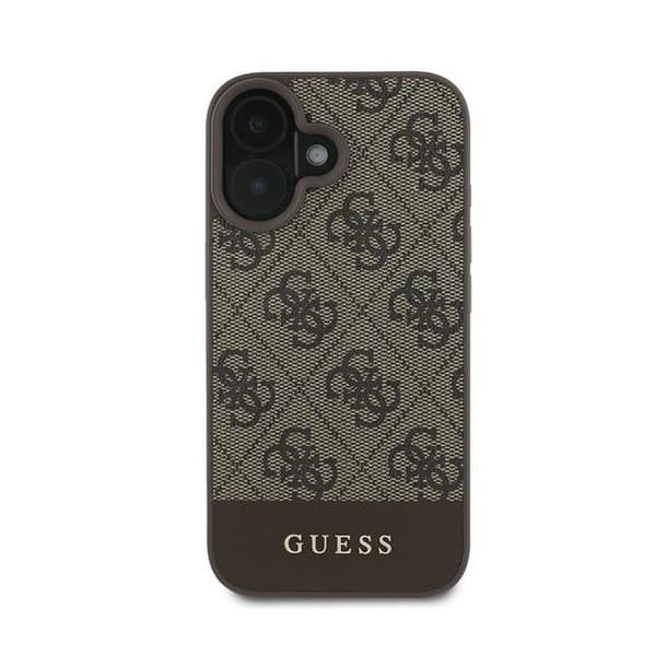 Hårdskal Guess för iPhone 16 Plus 6.7 med nedre band med logotyp