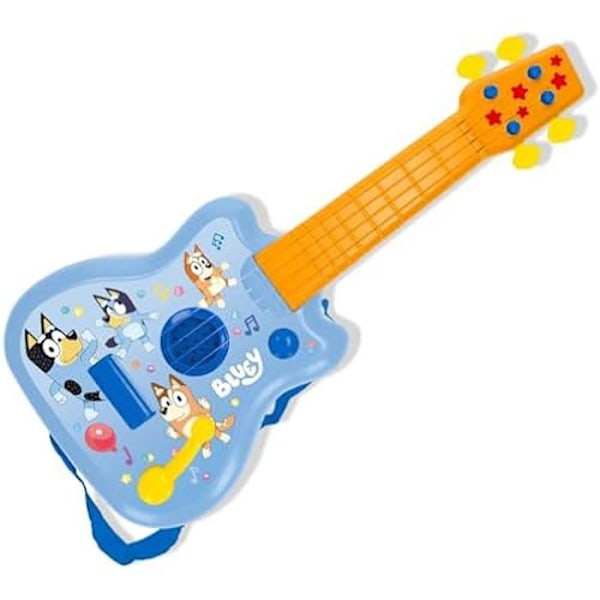 Leksaksinstrument - REIG - Bluey Guitar - Flerfärgad - För barn från 3 år - Batteridriven Flerfärgad