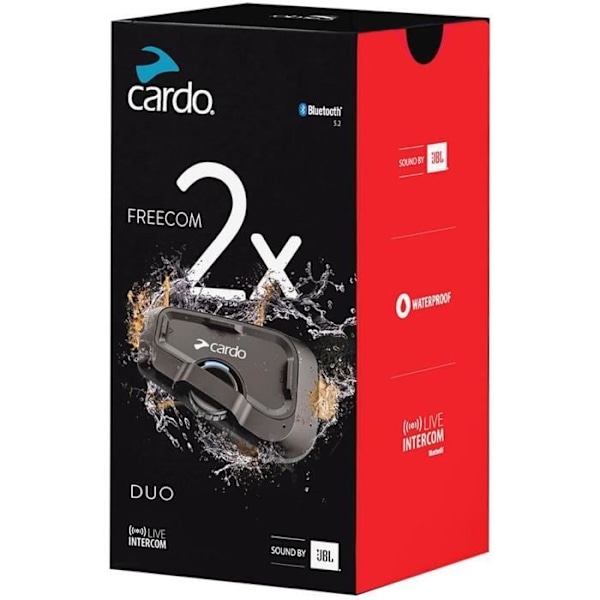 CARDO - Motorcykelintercom - FREECOM2 X Duo