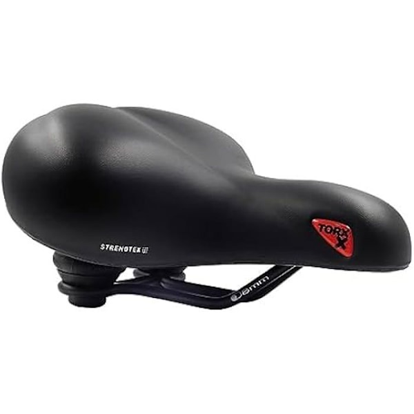 Sadel - SELLE ROYAL - Torx - Unisex - 276 x 250 mm - Komfortabel och hållbar Svart