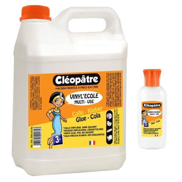 Cleopatra - VI2L+VI125X - Cleopatre - Vit vinyllim i 2 kg format + 1 påfyllningsbar 100gr flaska