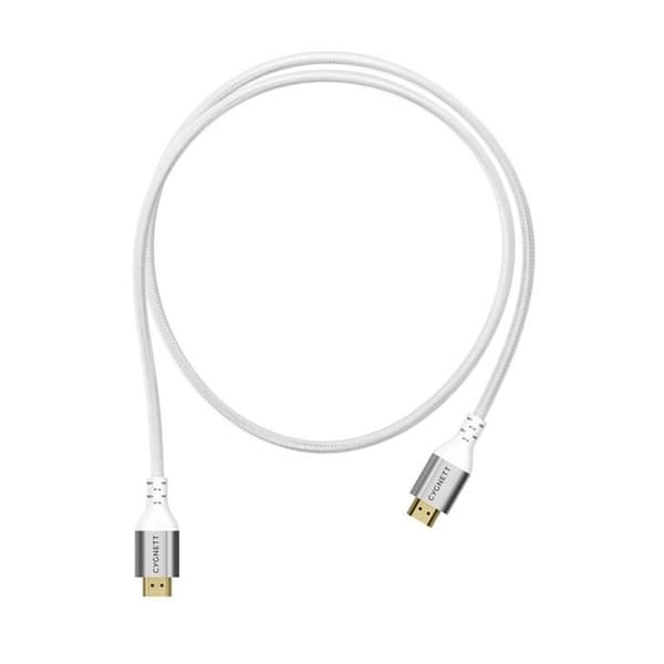 Cygnett HDMI 2.1-kabel 1,5 m Vit