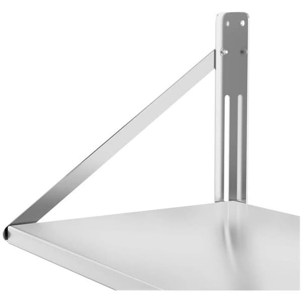 Vägghylla pl RC-BFWS8045 Silver