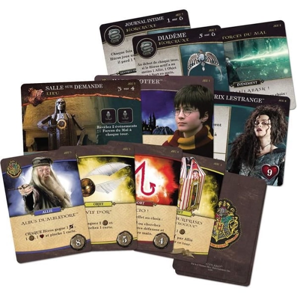 HP: Battle at Hogwarts - Asmodee - Brädspel Flerfärgad