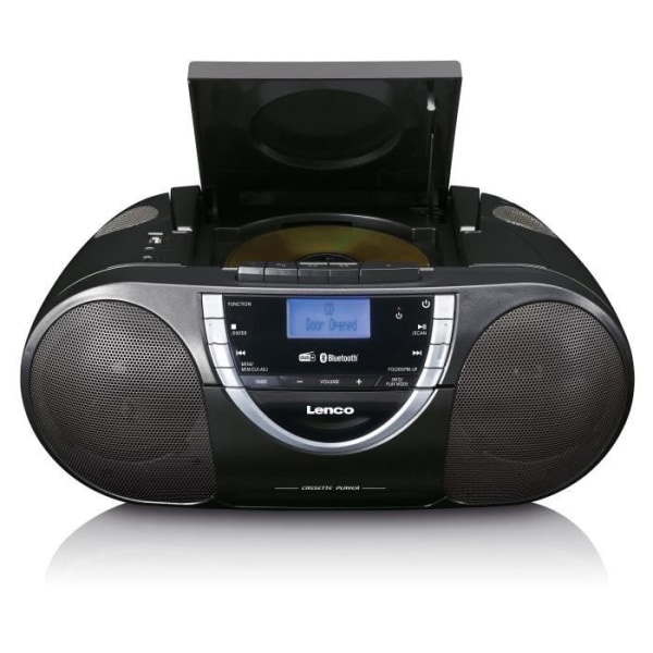 Bärbar radio CD-spelare med DAB+ och kassett Lenco SCD-6900BK Svart-Silver  6b7f | Fyndiq