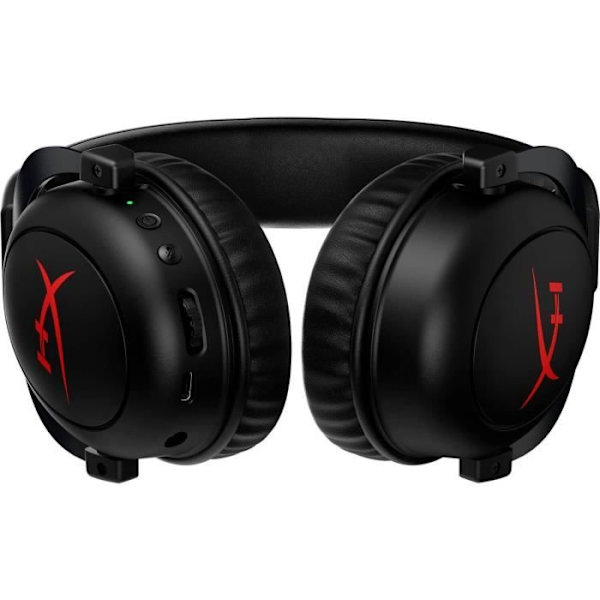Trådlös Spelhörlur - HYPERX - Cloud Core - Circum-aural - Bullerdämpning - Svart