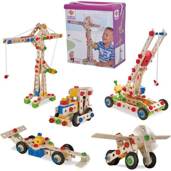 Maxi Crane 5in1 EICHHORN 170 stycken Flerfärgad
