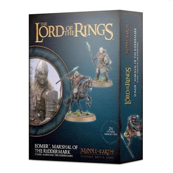 Middle-Earth-Lord Of The Rings: Eomer Marshal of the Riddermark, Games Workshop, Bordsspel-Warhammer Minatures