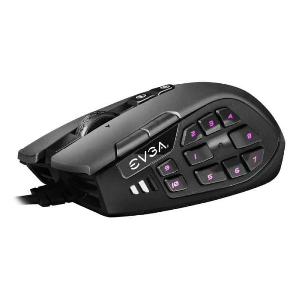 EVGA X15 MMO HÖGERHANDAD MUS USB TYPE-A OPTICAL 16000 DPI (904-W1-15BK