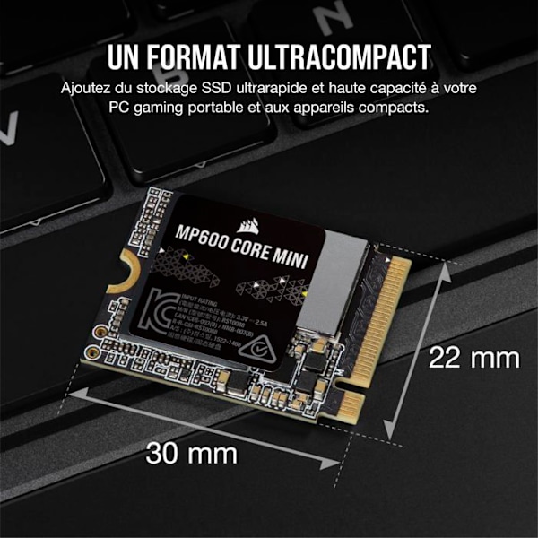 CORSAIR Force MP600 CORE MINI