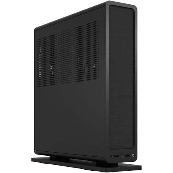 Mini Tower Case - FRACTAL DESIGN - Ridge Svart mITX - PCIe 4.0 - Svart Svart