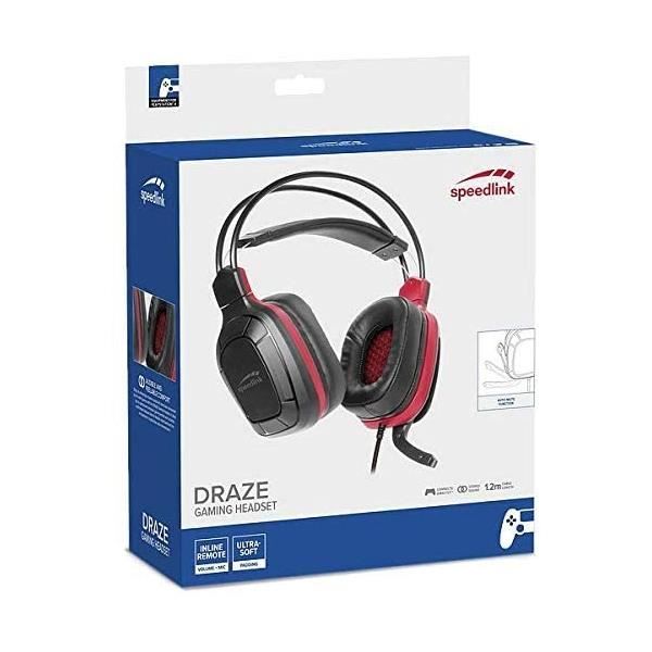 Speedlink DRAZE PS4 Gaming Headset - Svart