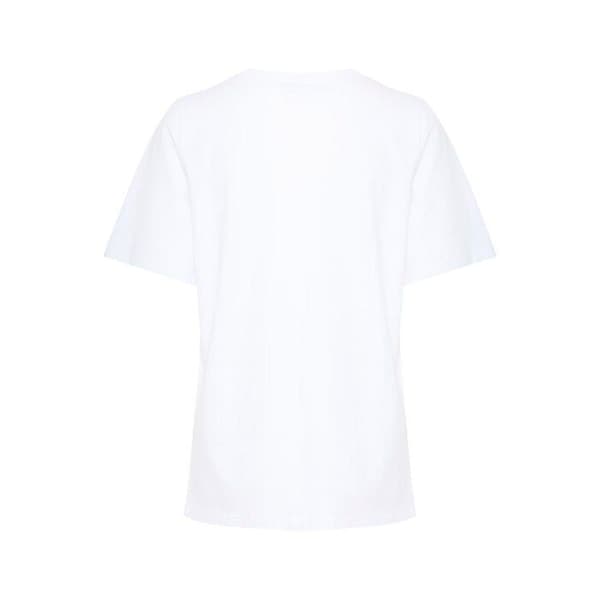 T-shirt dam Pulz Jeans Sutton kritvit jag