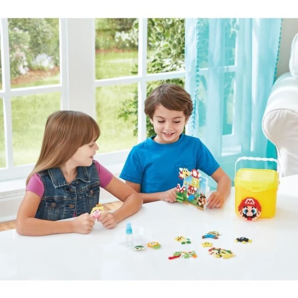 Aquabeads - Super Mario-lådan - Leksak - Grön - Super Mario-licens - Lämplig för barn från 4 år