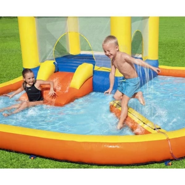 Bestway H2OGO Beach Bounce uppblåsbara vattenpark för barn - 6942138984514