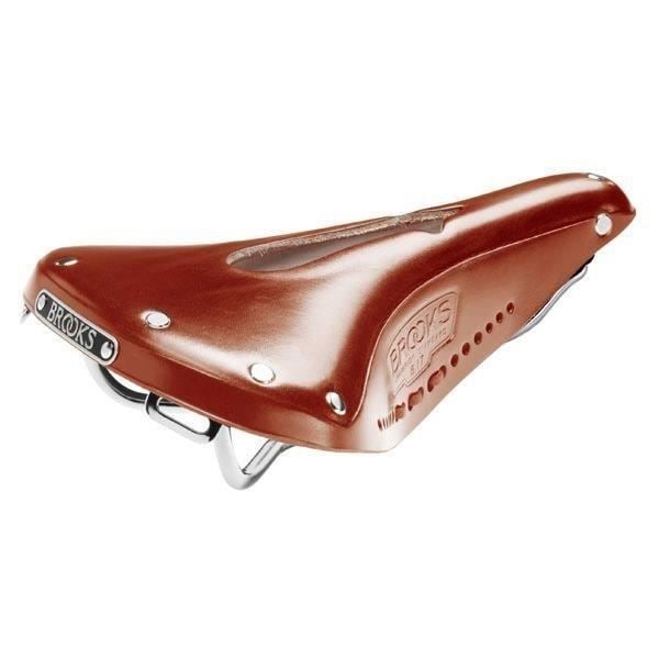 Cykelsadel - BROOKS - B17 Imperial - Honung - Läder - Anatomisk Honung