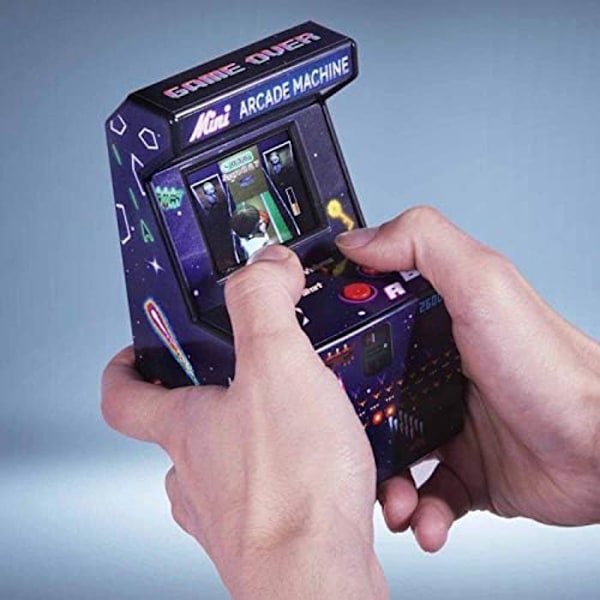 Mini Arcade Maskin - ORB - 300 Spel 16 Bit - TFT Skärm 2,5" - För Barn Från 6 År