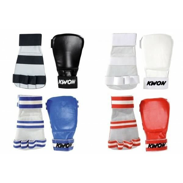 Karate/Ju Jutsu Kwon tävlingshandskar - Vita - L Vit M