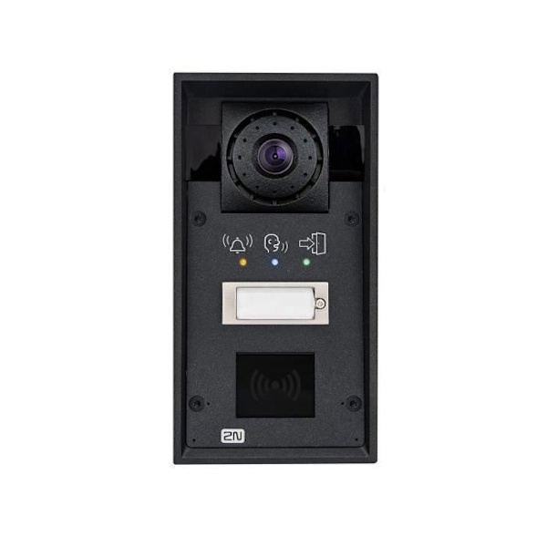 2N Telecommunications EntryCom IP Force, 109 mm, 93 mm, 217 mm, svart